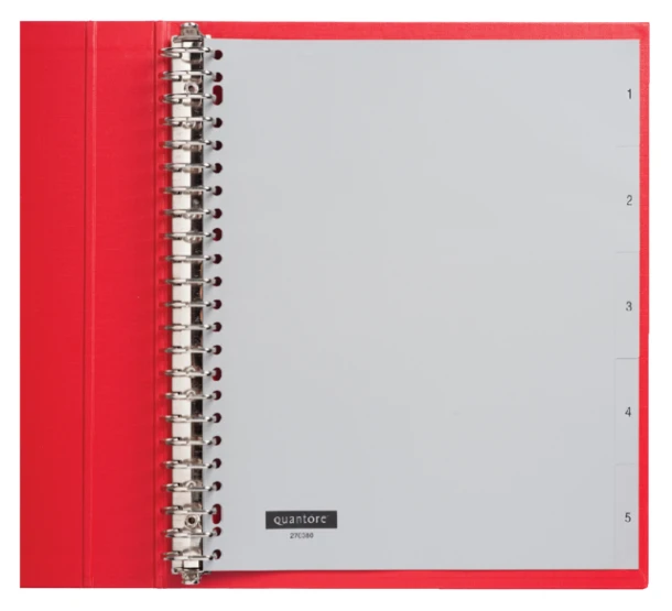 Tabbladen 23R 1 t/m 5 plastic breed G405CMB