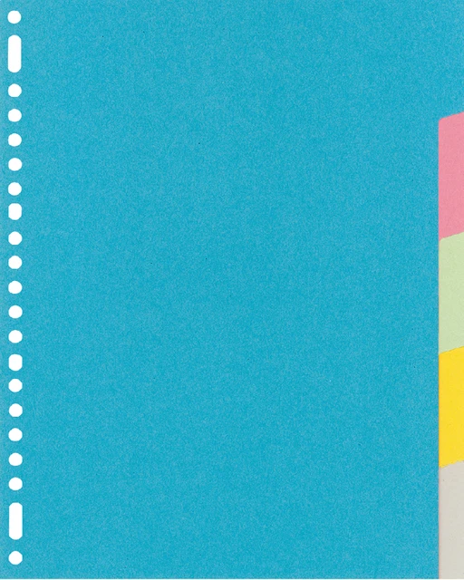 Tabblad Kangaro Ry405m A4 23r Kart 220gr 5dlg Recy