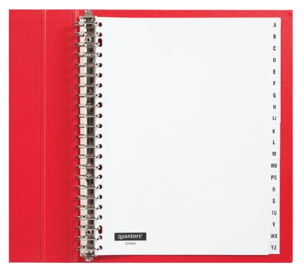 Tabbladen Quantore 23R A t/m Z wit PP W420AZM