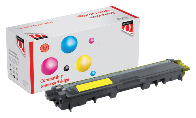 Tonercartridge Quantore tbv Brother TN-245 geel; 2200 pagina‘s