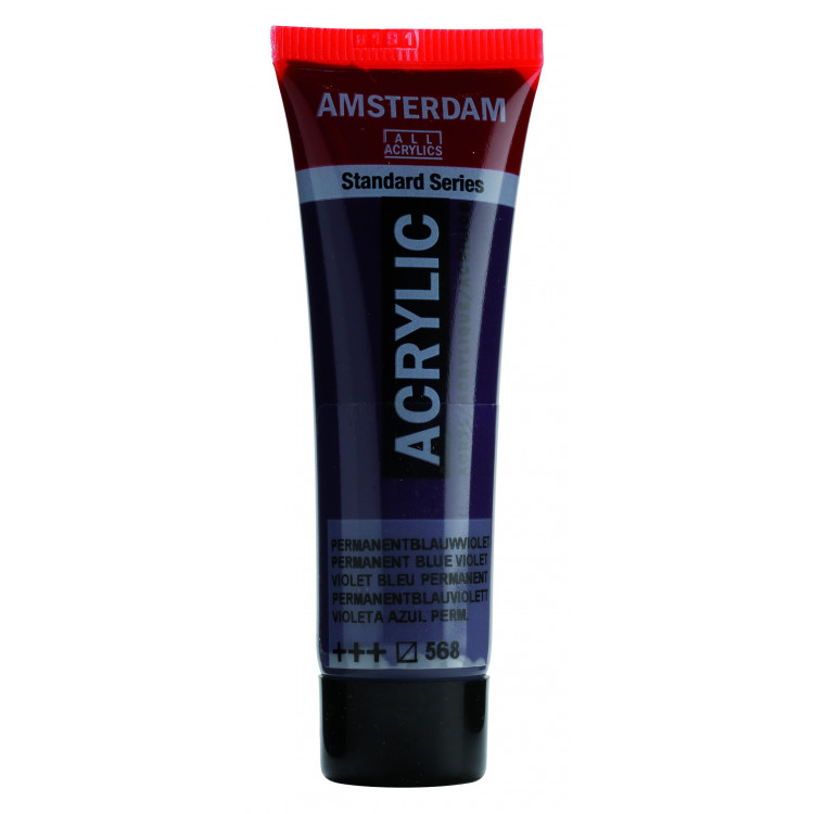 Amsterdam Standard Series Acrylverf Tube 20 ml Permanentblauwviolet 568
