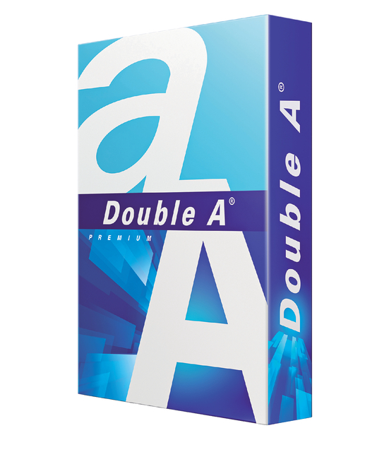 Kopieerpapier A4 80gr Double A wit pak 250 vel
