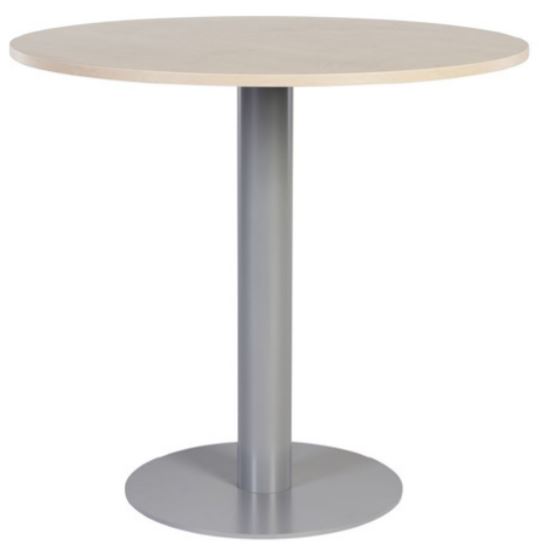 Vergadertafel Vepa T60, rond, kolompoot