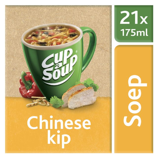 Cup-a-soup chinese kippensoep, doos 21 zak