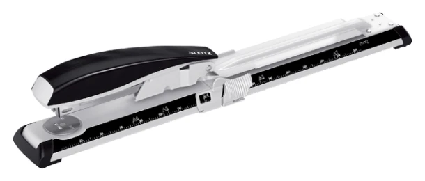 Nietmachine Leitz 5560 langarm 40 vel 24/6 zwart