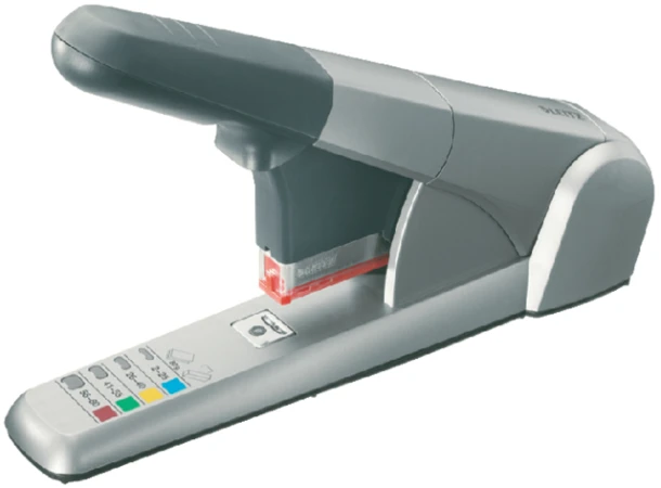 Blokhechter Leitz 5551 (platte niet) zilver