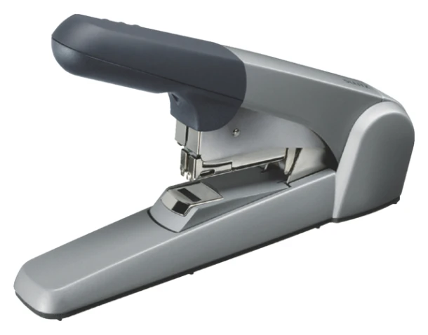 Blokhechter Leitz 5552 Flat Clinch 60vel zilvergri