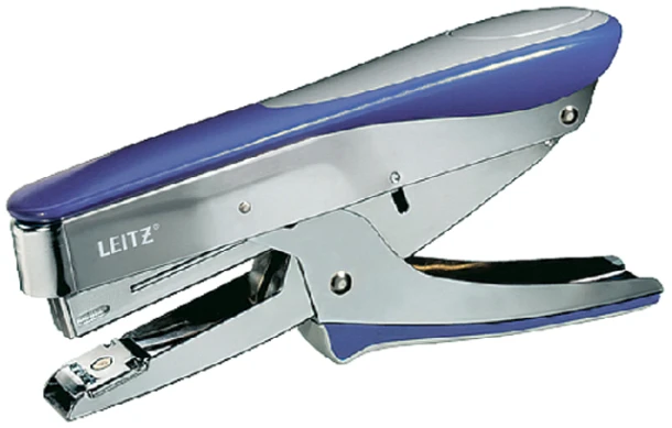 Niettang Leitz Bovenlaadmodel P3 30 Vel Blauw