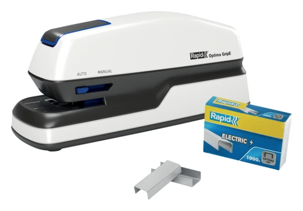 Nietmachine elektrisch Rexel Optima grip 20vel zwa
