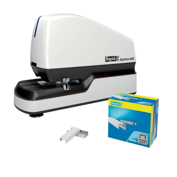 Nietmachine elektrisch Rexel Optima 60 60vel zwart