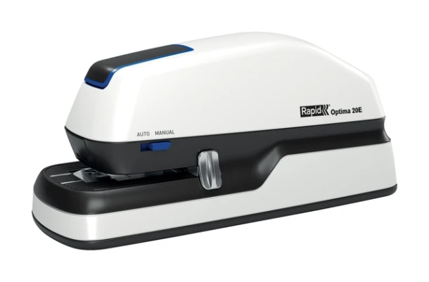 Nietmachine elektrisch Rapid Optima 20 20vel zilver/zwart