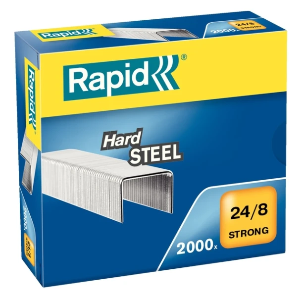 Nieten Rapid 24/8 Staal Strong; doos 2000 stuks