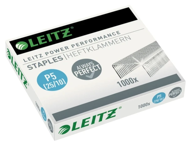 Nietjes Leitz 5574 25/10 verzinkt 1000 stuks