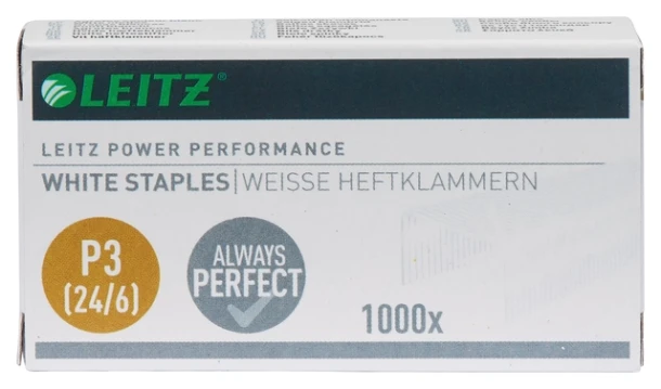 Nietjes Leitz 5554 24/6 wit 1000 stuks