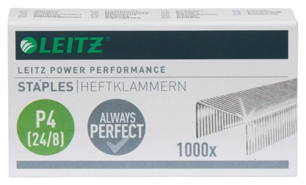 Nieten Leitz 24/8 verzinkt 1000 stuks
