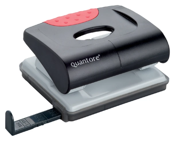 Perforator Quantore 2-gaats (20 vel) zwart