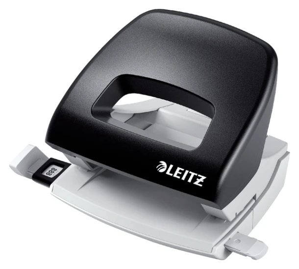 Perforator Leitz 5038 2-gaats, max 16 vel, zwart