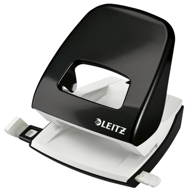 Perforator Leitz WOW 5008 Nexxt  metaal 30 v zwart