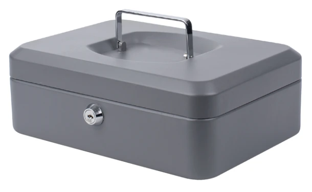 Geldkist Pavo 250x180x90mm (10") grijs