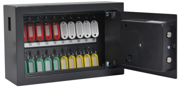 Sleutelkast Pavo High security 20 haken 200x310x100mm