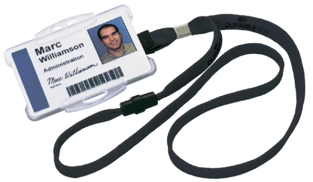 Sleutelhanger Durable Keycord Zwart