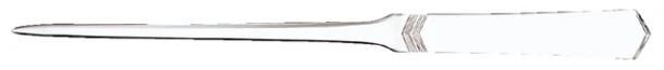 Briefopener MAULslim, vlak RVS-staal, bewerkt heft, smal lemmet van 245mm blister à 1 stuk