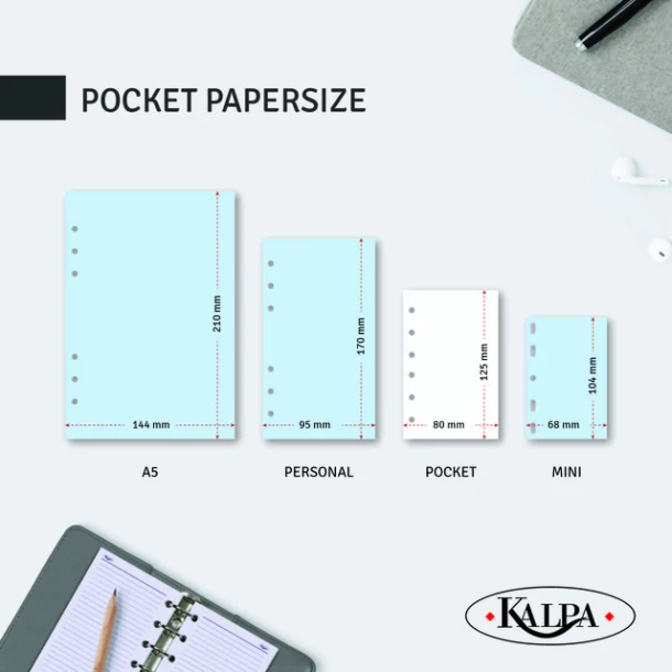 Organizer Kalpa Pocket Incl Ag25-26 7d/2p Keta Zw