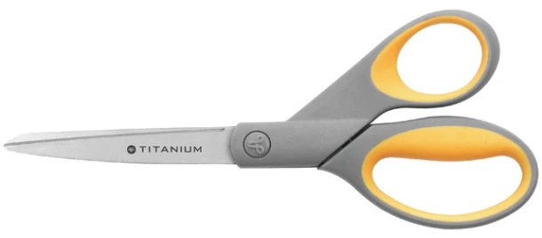 Schaar Westcott 21cm titanium softgrip (30481)
