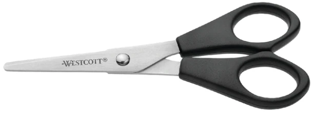 Schaar Westcott 13cm kunststof handgreep (31150)