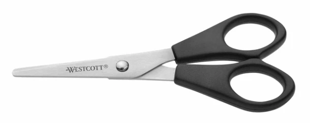Schaar Westcott 13cm kunststof handgreep (31150)