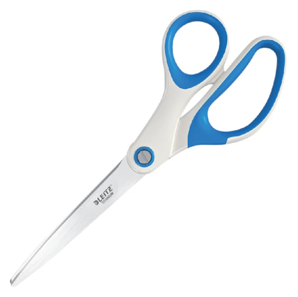 Schaar Leitz Wow 205mm Titanium Blauw