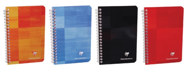 Notitieboekje Clairefontaine Matris 75x120 spiraal