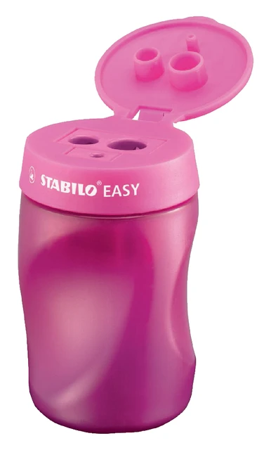 Puntenslijper Stabilo Easy 4502/1 Rechts Roze