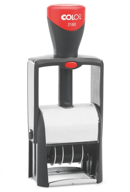 Woord/datumstempel Colop S2160 met waardebon