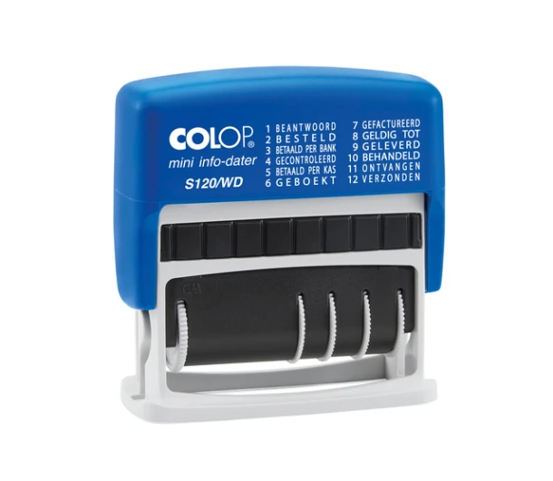 Woord-datumstempel Colop S120/WD