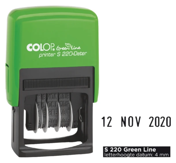 Datumstempel Colop S220 green line