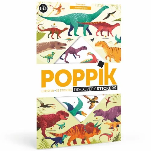 Posters discovery removable Dinosaurs – boek cover