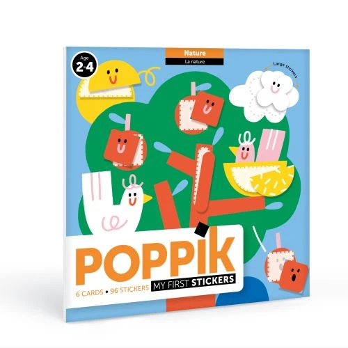 Baby Stickers Nature – boek cover