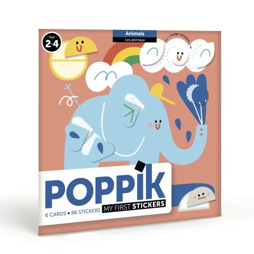 Baby Stickers Animals – boek cover