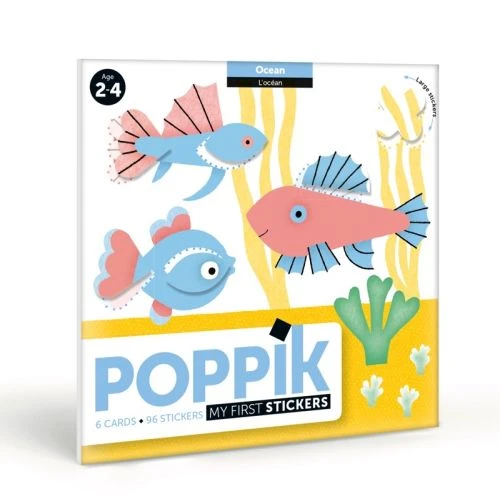 Baby Stickers Ocean – boek cover