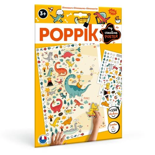 Creative posters Dinosaurs – boek cover