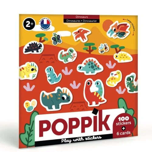 Baby Stickers Dinosaurs – boek cover