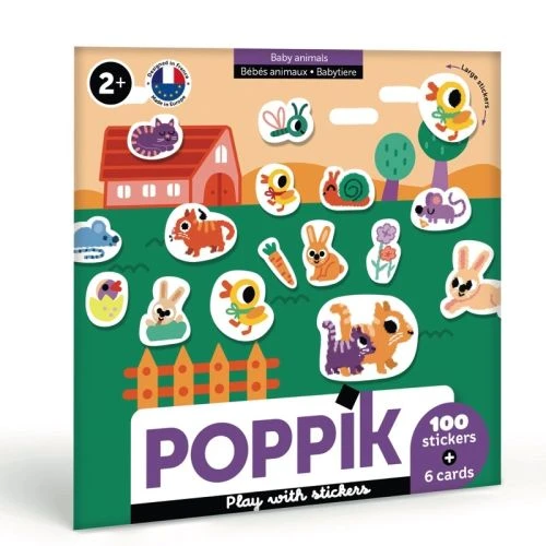 Baby Stickers Baby Animals – boek cover