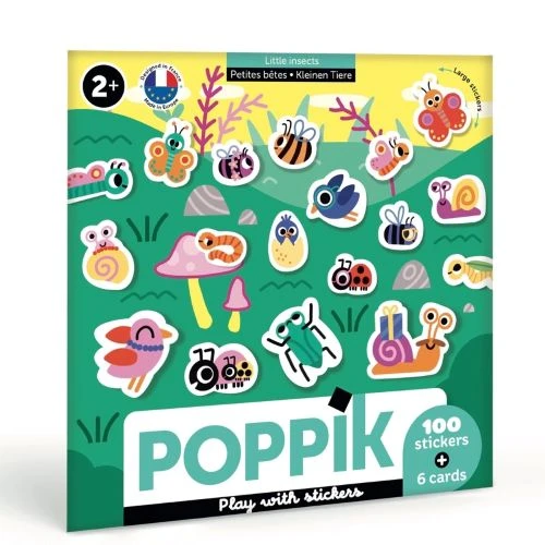Baby Stickers Little Insects – boek cover