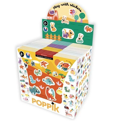 BOX baby stickers animals / Marion Billet – boek cover