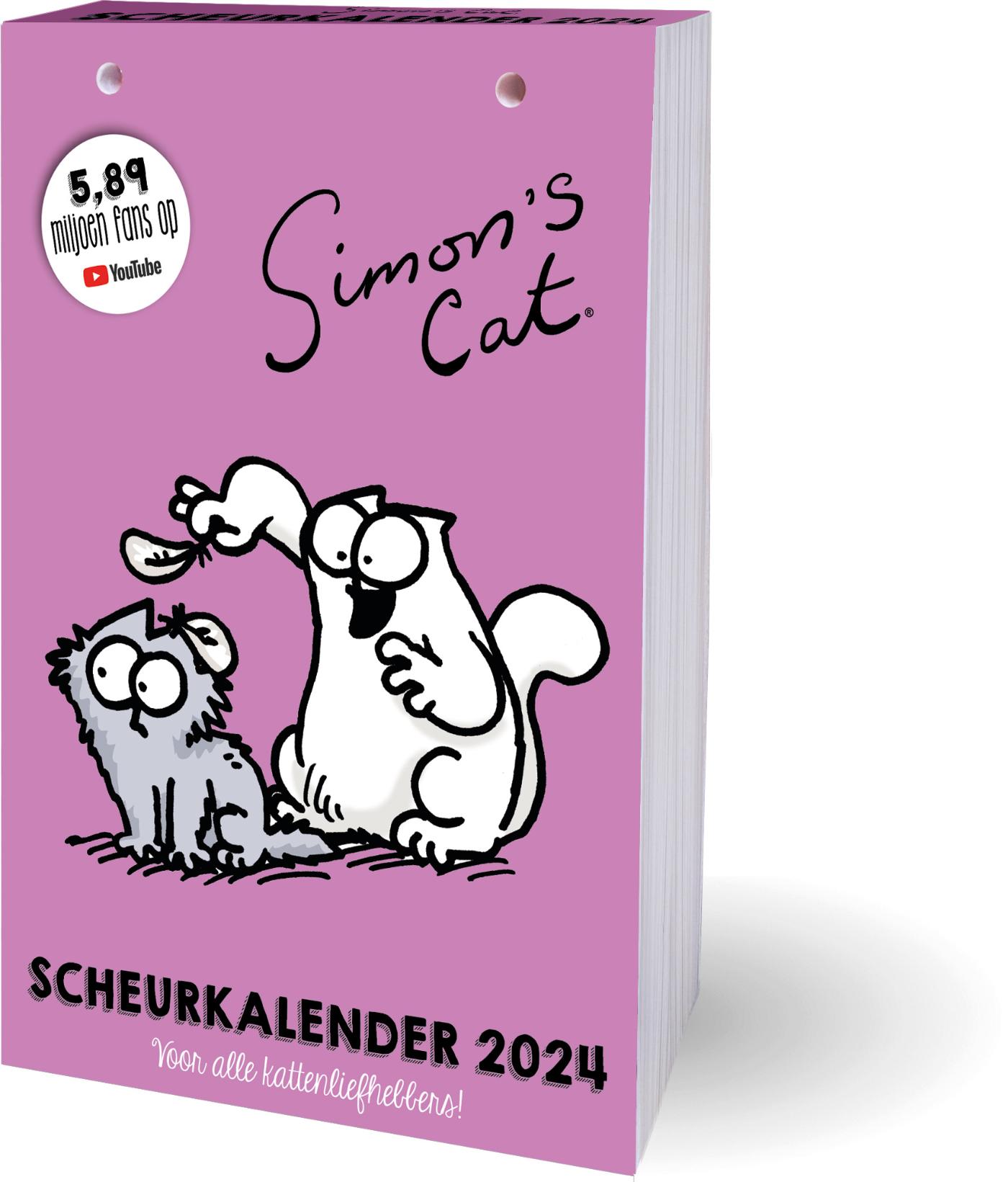 Simon's Cat scheurkalender - 2024