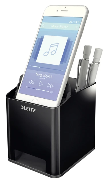 Pennenhouder Leitz Duo Zwart/Grijs