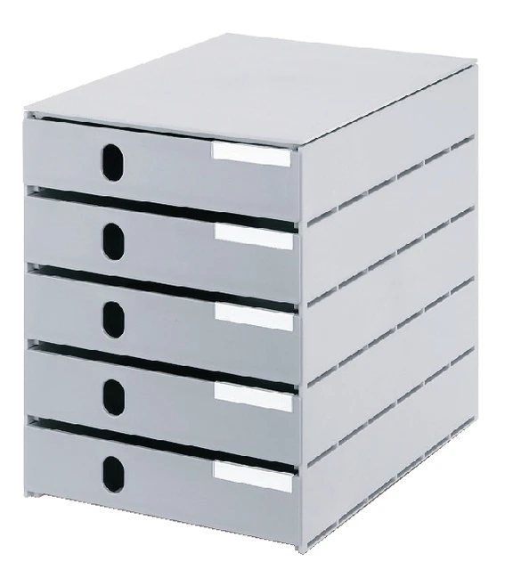 Ladenbox Styroval 5ldn Grijs Gesloten