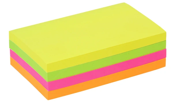 Memoblok Quantore 76x127mm Neon Assorti