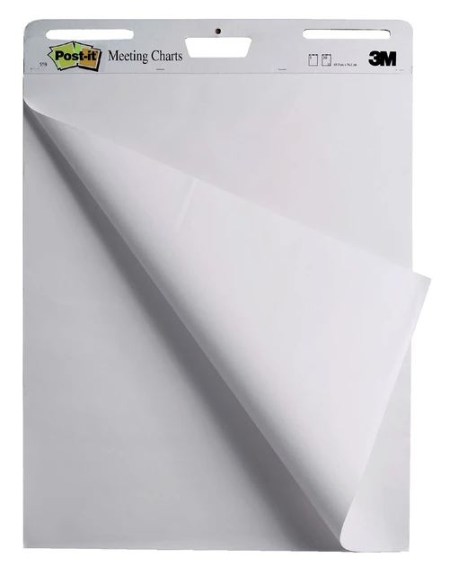 Meeting Chart 3m Post-It 559vp4+2 635x762mm Blanco